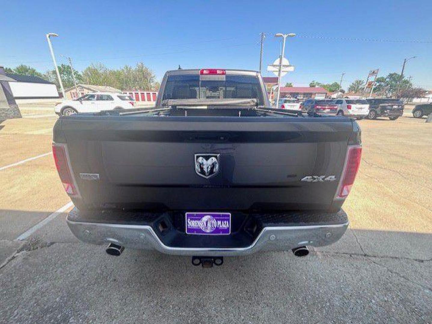 2017 GRAY RAM 1500 LARAMIE (1C6RR7NT8HS) with an 5.7L engine, Automatic transmission, located at 1100 W. Sheridan Ave., Shenandoah, 51601, (712) 246-1600, 40.765678, -95.388817 - Photo#2