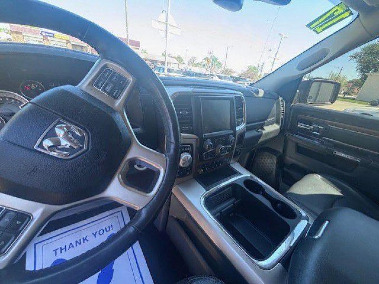 2017 GRAY RAM 1500 LARAMIE (1C6RR7NT8HS) with an 5.7L engine, Automatic transmission, located at 1100 W. Sheridan Ave., Shenandoah, 51601, (712) 246-1600, 40.765678, -95.388817 - Photo#6