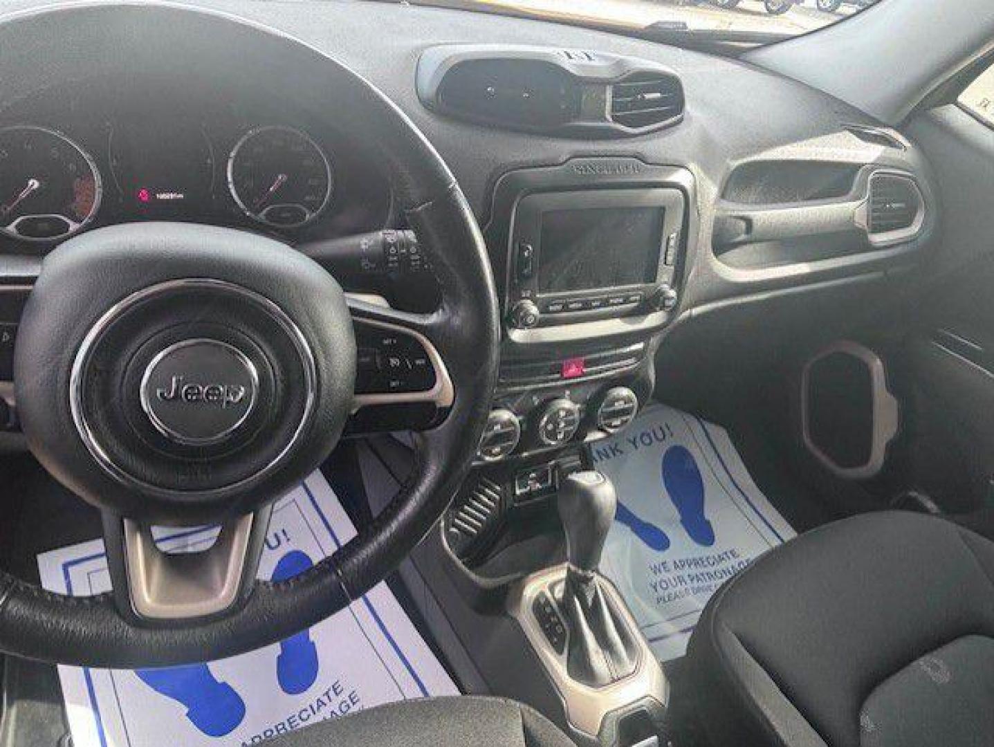 2015 YELLOW JEEP RENEGADE LATITUDE (ZACCJABTXFP) with an 2.4L engine, Automatic transmission, located at 1100 W. Sheridan Ave., Shenandoah, 51601, (712) 246-1600, 40.765678, -95.388817 - Photo#3