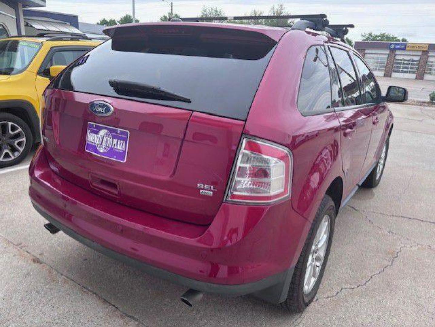 2009 RED FORD EDGE SEL (2FMDK48C89B) with an 3.5L engine, Automatic transmission, located at 1100 W. Sheridan Ave., Shenandoah, 51601, (712) 246-1600, 40.765678, -95.388817 - Photo#5
