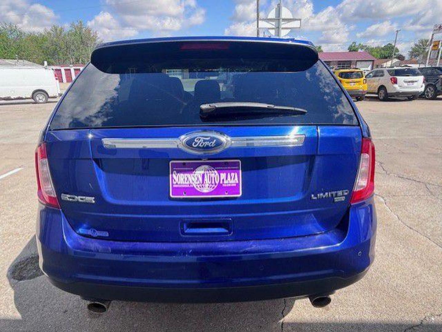 2013 BLUE FORD EDGE LIMITED (2FMDK4KC3DB) with an 3.5L engine, Automatic transmission, located at 1100 W. Sheridan Ave., Shenandoah, 51601, (712) 246-1600, 40.765678, -95.388817 - Photo#3