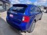 2013 BLUE FORD EDGE LIMITED (2FMDK4KC3DB) with an 3.5L engine, Automatic transmission, located at 1100 W. Sheridan Ave., Shenandoah, 51601, (712) 246-1600, 40.765678, -95.388817 - Photo#4