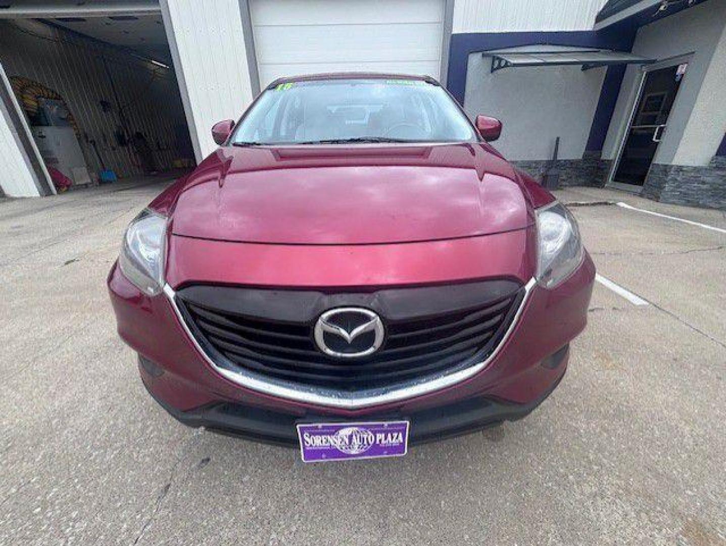 2015 RED MAZDA CX-9 TOURING (JM3TB3CA5F0) with an 3.7L engine, Automatic transmission, located at 1100 W. Sheridan Ave., Shenandoah, 51601, (712) 246-1600, 40.765678, -95.388817- Photo#7