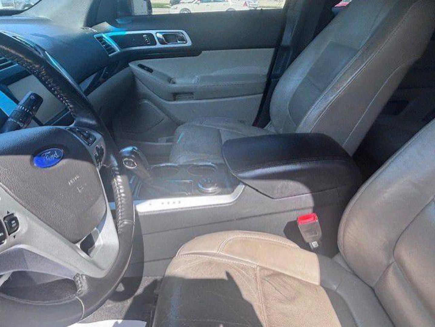 2013 GRAY FORD EXPLORER LIMITED (1FM5K8F86DG) with an 3.5L engine, Automatic transmission, located at 1100 W. Sheridan Ave., Shenandoah, 51601, (712) 246-1600, 40.765678, -95.388817 - Photo#2