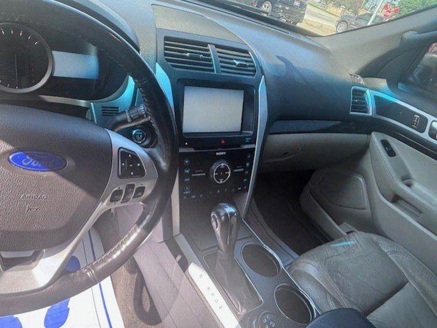 2013 GRAY FORD EXPLORER LIMITED (1FM5K8F86DG) with an 3.5L engine, Automatic transmission, located at 1100 W. Sheridan Ave., Shenandoah, 51601, (712) 246-1600, 40.765678, -95.388817 - Photo#3