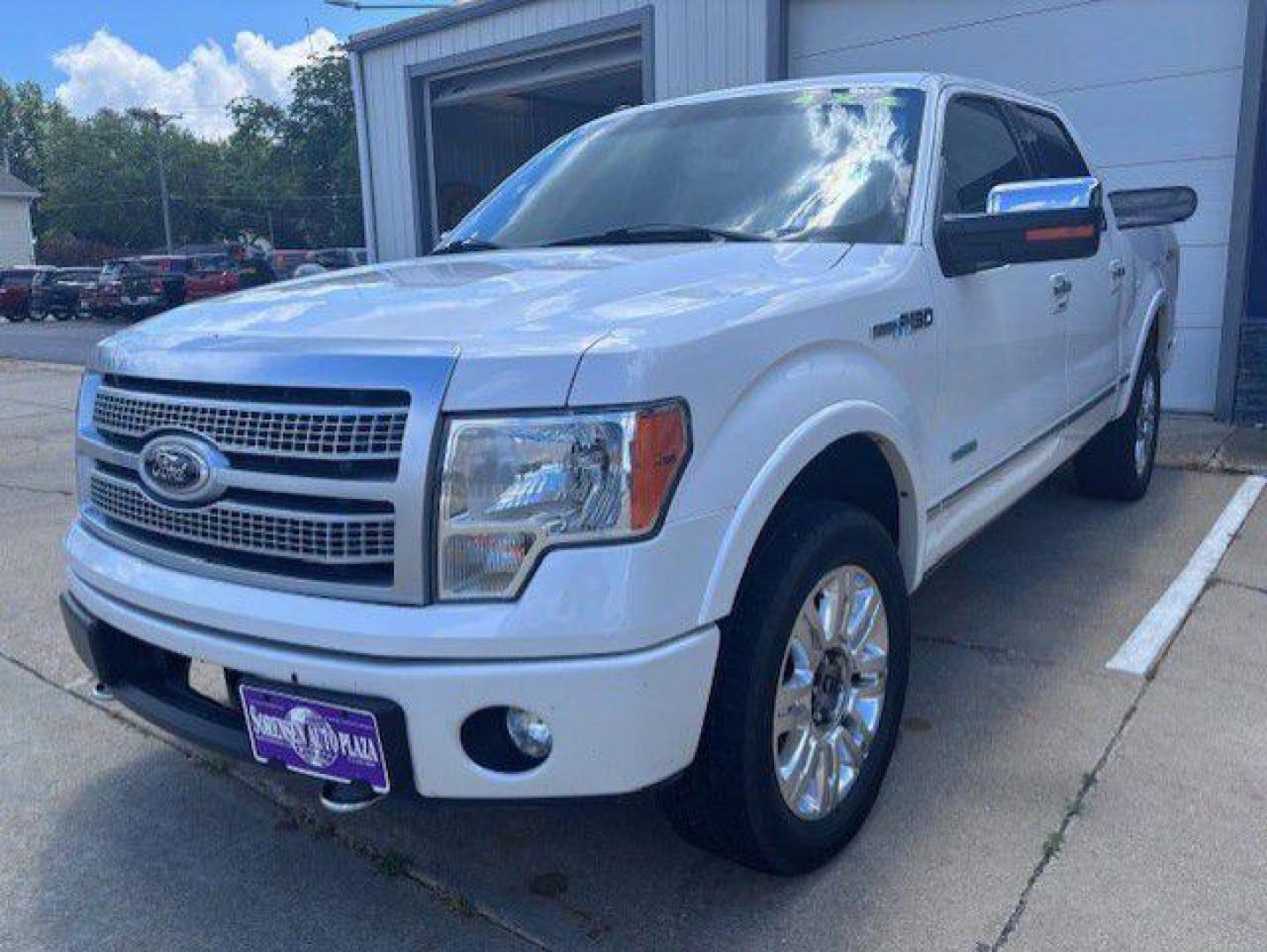 2012 WHITE FORD F150 SUPERCREW (1FTFW1ET5CF) with an 3.5L engine, Automatic transmission, located at 1100 W. Sheridan Ave., Shenandoah, 51601, (712) 246-1600, 40.765678, -95.388817- Photo#0
