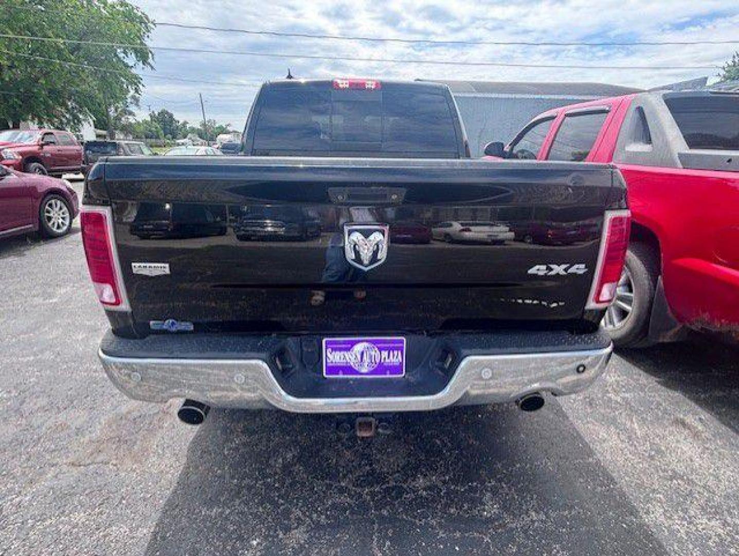 2015 BLACK RAM 1500 LARAMIE (1C6RR7NMXFS) with an 3.0L engine, Automatic transmission, located at 1100 W. Sheridan Ave., Shenandoah, 51601, (712) 246-1600, 40.765678, -95.388817- Photo#6