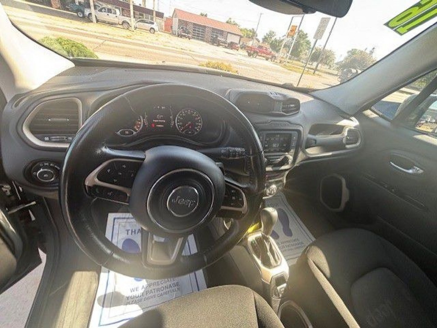 2016 GRAY JEEP RENEGADE LATITUDE (ZACCJBBT3GP) with an 2.4L engine, Automatic transmission, located at 1100 W. Sheridan Ave., Shenandoah, 51601, (712) 246-1600, 40.765678, -95.388817- Photo#3