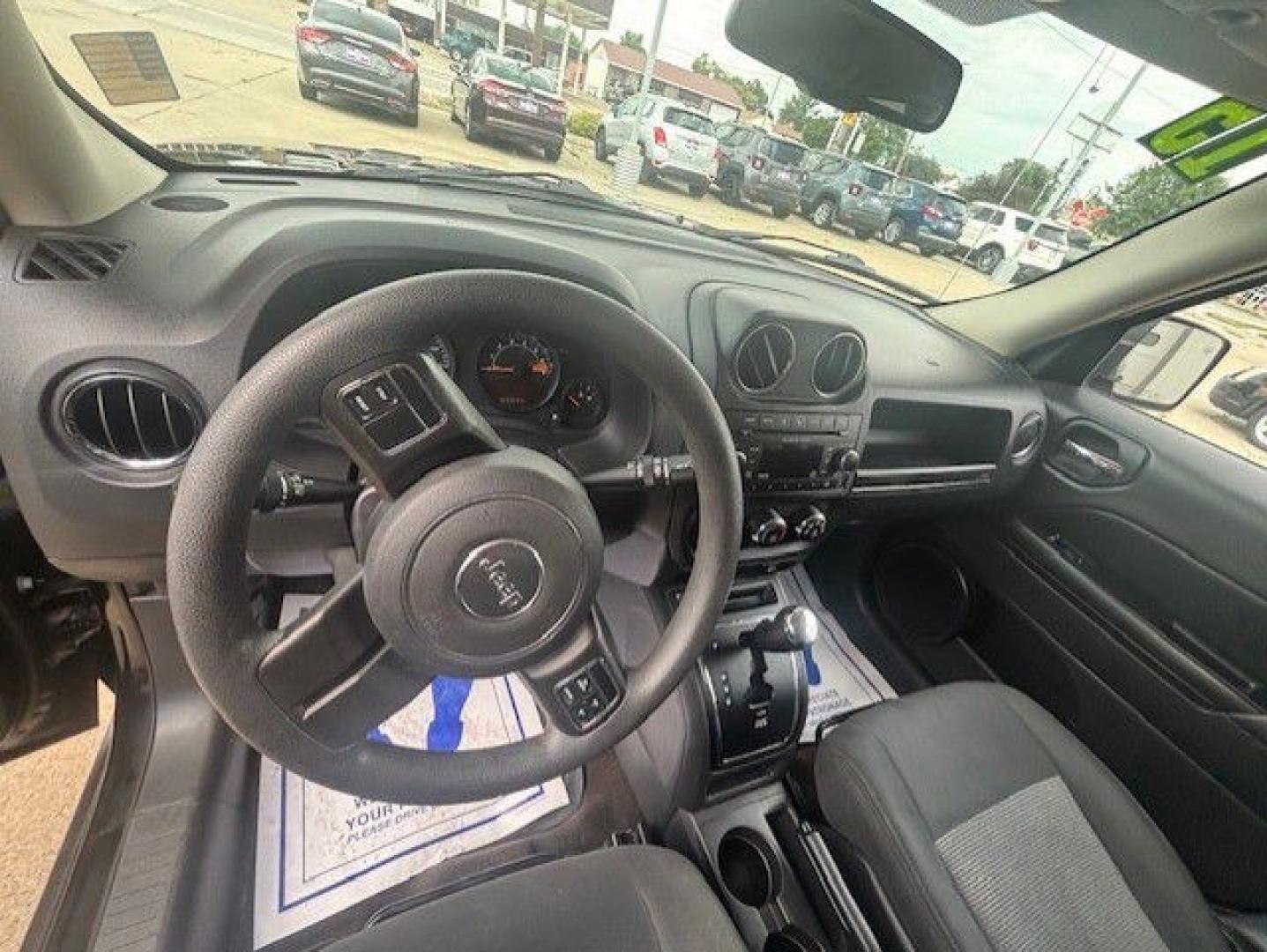 2015 BLACK JEEP PATRIOT SPORT (1C4NJRBB4FD) with an 2.4L engine, Continuously Variable transmission, located at 1100 W. Sheridan Ave., Shenandoah, 51601, (712) 246-1600, 40.765678, -95.388817- Photo#3