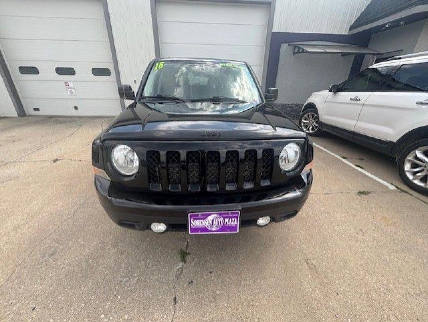 2015 BLACK JEEP PATRIOT SPORT (1C4NJRBB4FD) with an 2.4L engine, Continuously Variable transmission, located at 1100 W. Sheridan Ave., Shenandoah, 51601, (712) 246-1600, 40.765678, -95.388817- Photo#6