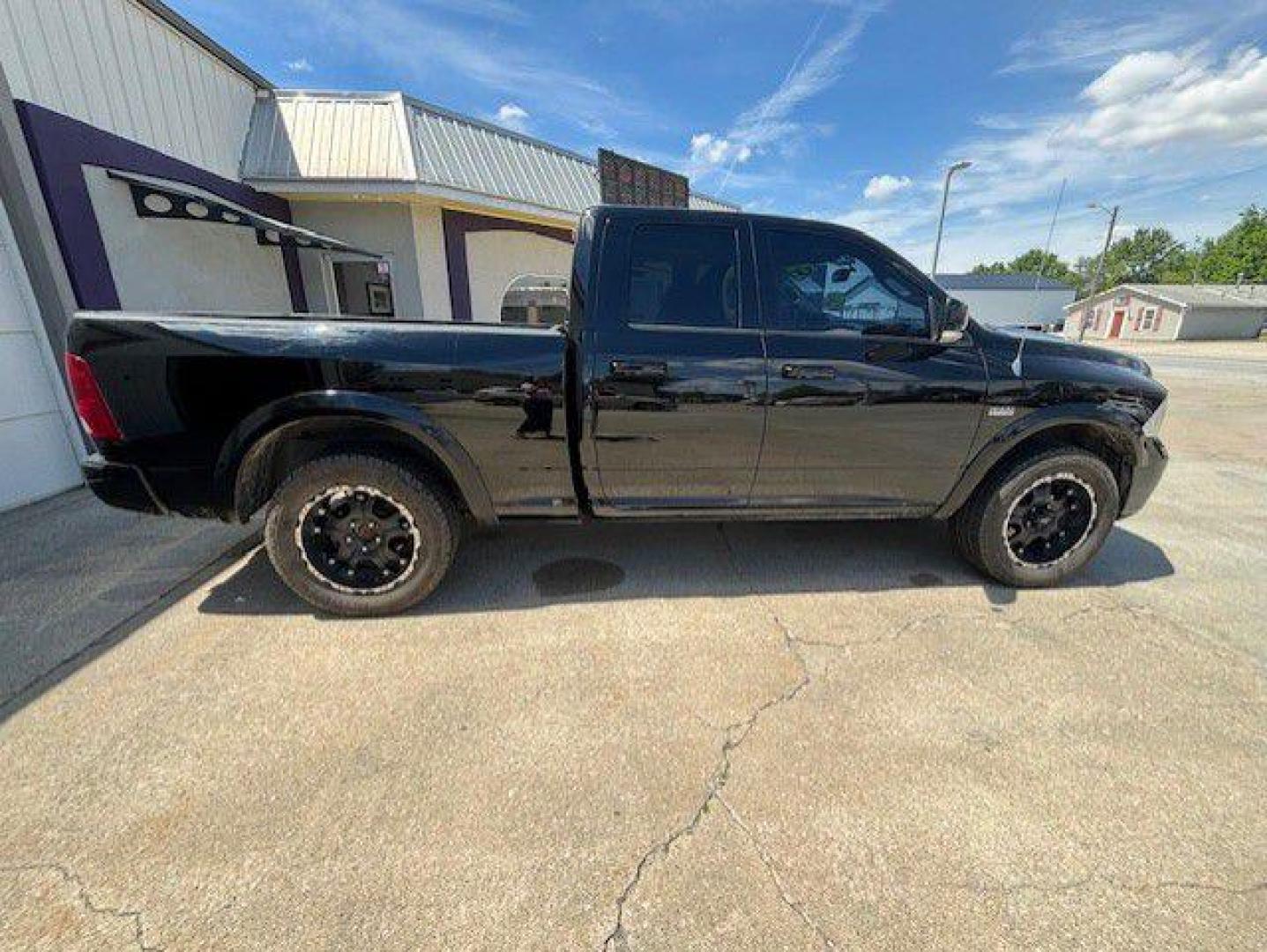 2012 BLK DODGE RAM 1500 SPORT (1C6RD7HT1CS) with an 5.7L engine, Automatic transmission, located at 1100 W. Sheridan Ave., Shenandoah, 51601, (712) 246-1600, 40.765678, -95.388817 - Photo#3
