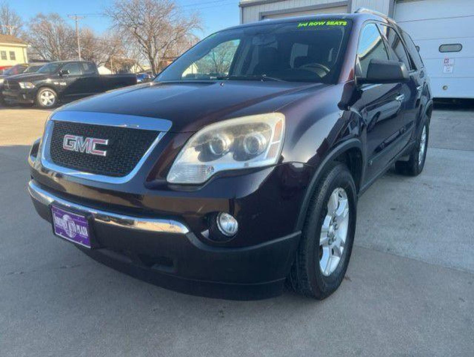 2009 PURPLE GMC ACADIA SLE (1GKEV13D69J) with an 3.6L engine, Automatic transmission, located at 1100 W. Sheridan Ave., Shenandoah, 51601, (712) 246-1600, 40.765678, -95.388817 - Photo #0