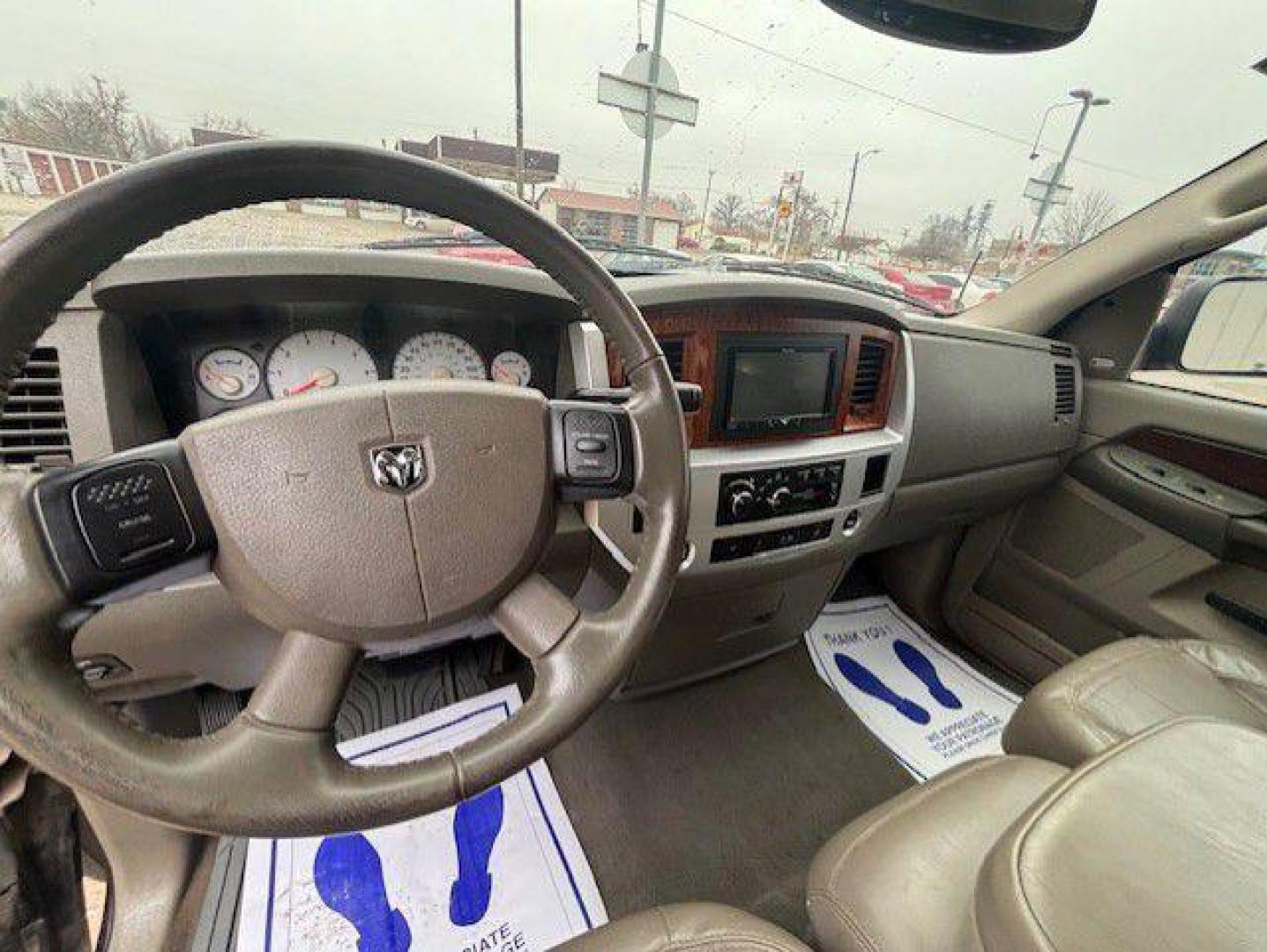 2008 BLACK DODGE RAM 1500 ST (1D7HU18248S) with an 5.7L engine, Automatic transmission, located at 1100 W. Sheridan Ave., Shenandoah, 51601, (712) 246-1600, 40.765678, -95.388817 - Photo#2