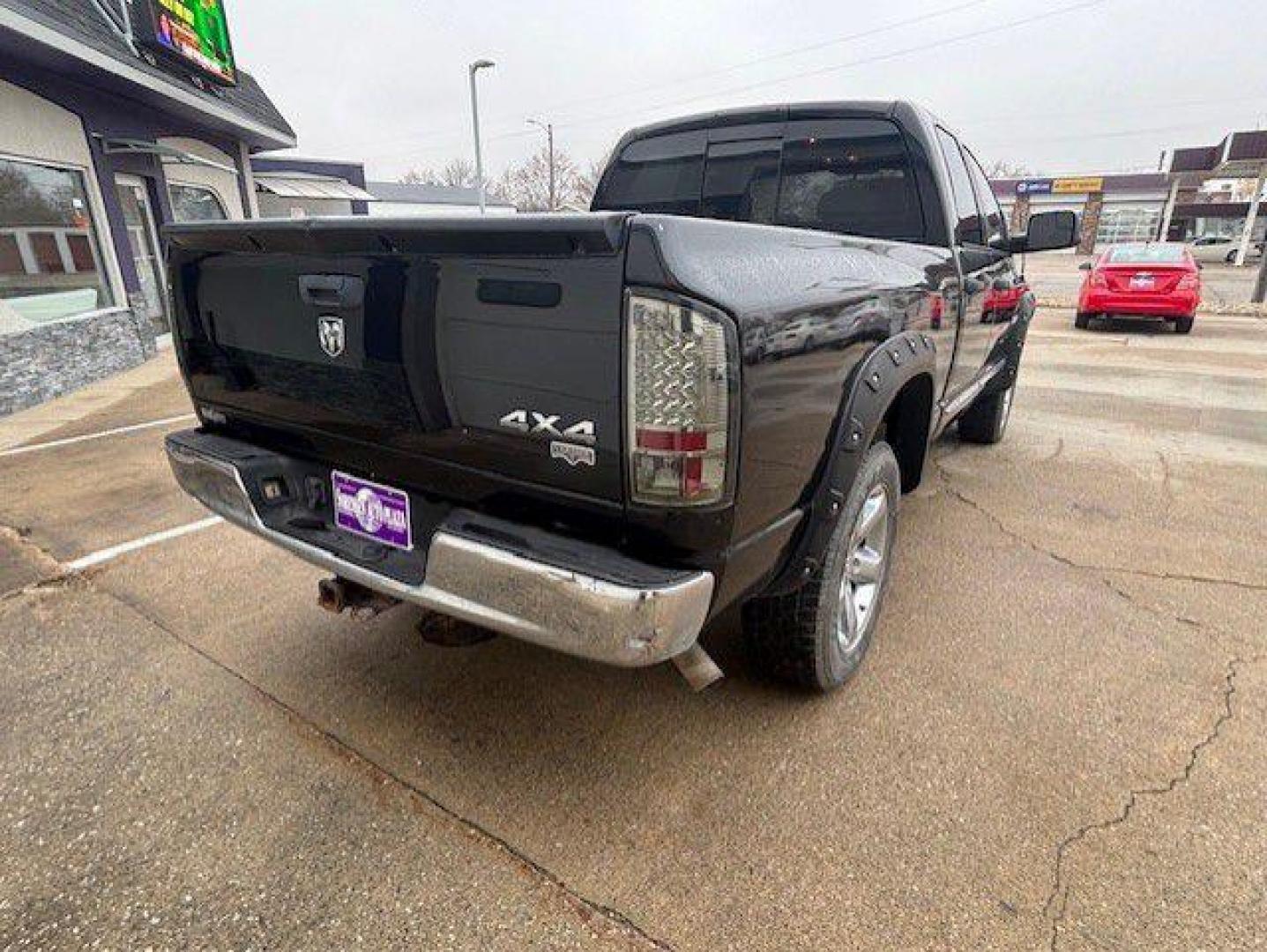 2008 BLACK DODGE RAM 1500 ST (1D7HU18248S) with an 5.7L engine, Automatic transmission, located at 1100 W. Sheridan Ave., Shenandoah, 51601, (712) 246-1600, 40.765678, -95.388817 - Photo#5