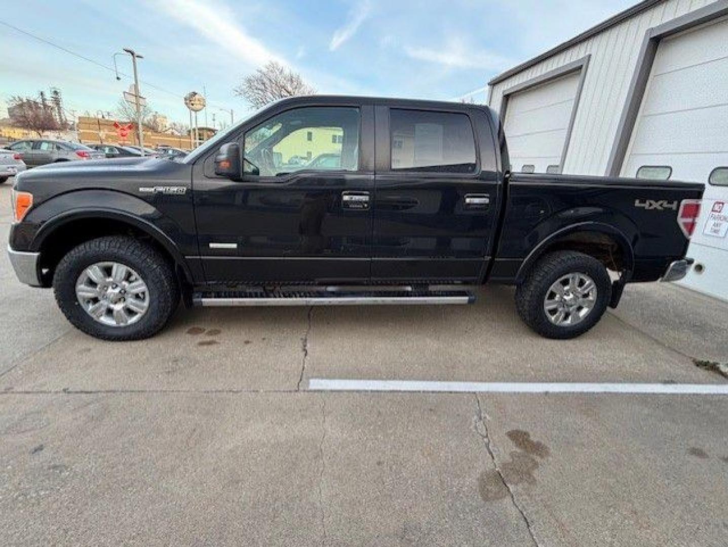 2012 BLACK FORD F150 SUPERCREW (1FTFW1ET4CK) with an 3.5L engine, Automatic transmission, located at 1100 W. Sheridan Ave., Shenandoah, 51601, (712) 246-1600, 40.765678, -95.388817- Photo#1