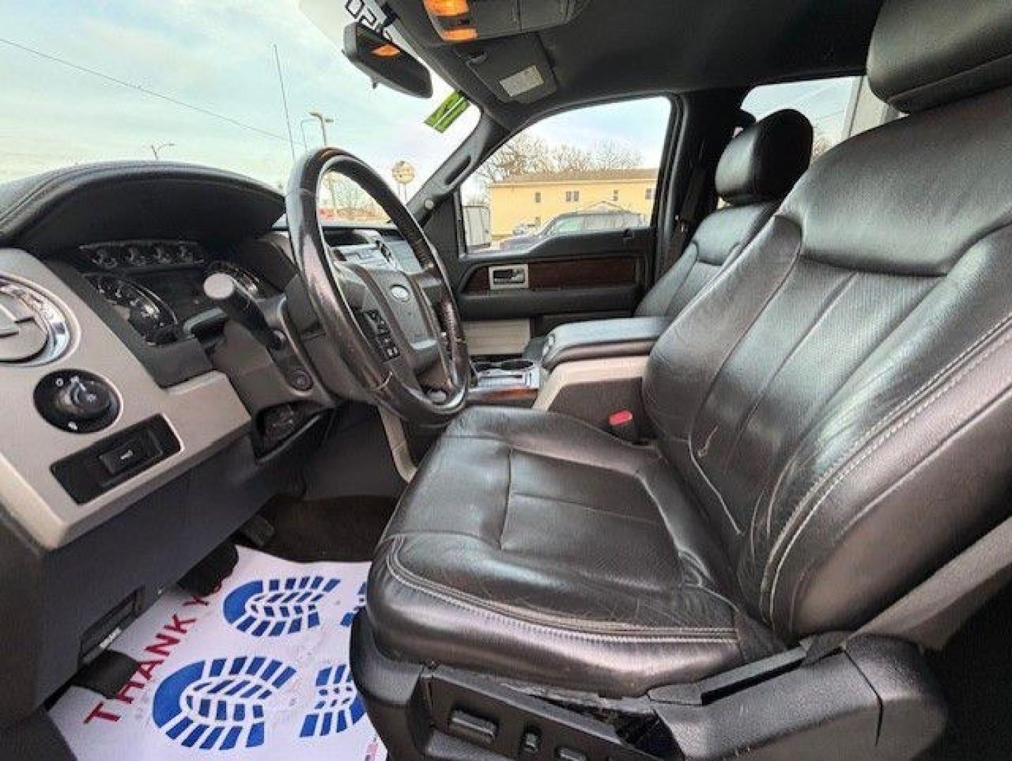 2012 BLACK FORD F150 SUPERCREW (1FTFW1ET4CK) with an 3.5L engine, Automatic transmission, located at 1100 W. Sheridan Ave., Shenandoah, 51601, (712) 246-1600, 40.765678, -95.388817- Photo#2