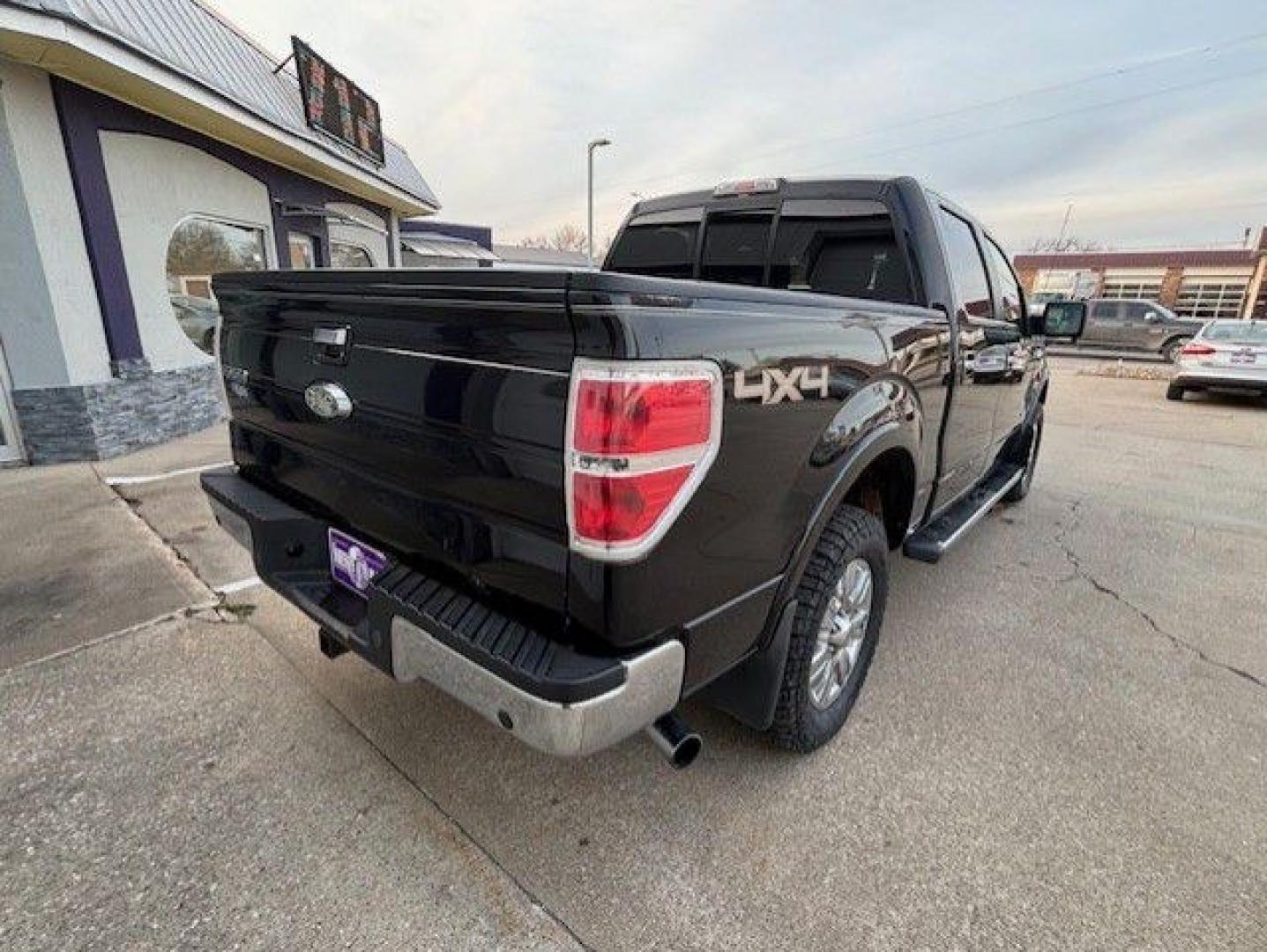2012 BLACK FORD F150 SUPERCREW (1FTFW1ET4CK) with an 3.5L engine, Automatic transmission, located at 1100 W. Sheridan Ave., Shenandoah, 51601, (712) 246-1600, 40.765678, -95.388817- Photo#6