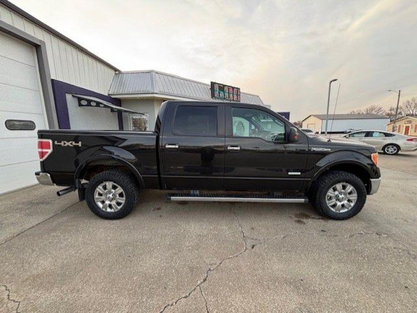 2012 BLACK FORD F150 SUPERCREW (1FTFW1ET4CK) with an 3.5L engine, Automatic transmission, located at 1100 W. Sheridan Ave., Shenandoah, 51601, (712) 246-1600, 40.765678, -95.388817- Photo#7
