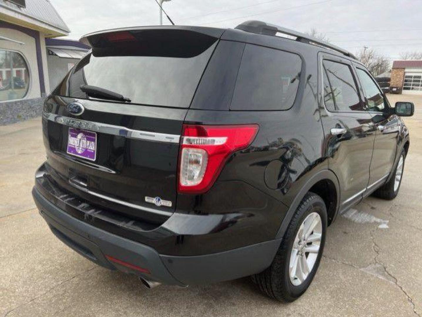 2012 BLACK FORD EXPLORER XLT (1FMHK7D89CG) with an 3.5L engine, Automatic transmission, located at 1100 W. Sheridan Ave., Shenandoah, 51601, (712) 246-1600, 40.765678, -95.388817 - Photo#1