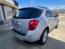 2011 SILVER CHEVROLET EQUINOX LTZ (2CNFLGEC9B6) with an 2.4L engine, Automatic transmission, located at 1100 W. Sheridan Ave., Shenandoah, 51601, (712) 246-1600, 40.765678, -95.388817 - Photo#1