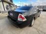 2008 BLACK FORD FUSION S (3FAHP06Z88R) with an 2.3L engine, Automatic transmission, located at 1100 W. Sheridan Ave., Shenandoah, 51601, (712) 246-1600, 40.765678, -95.388817- Photo#1