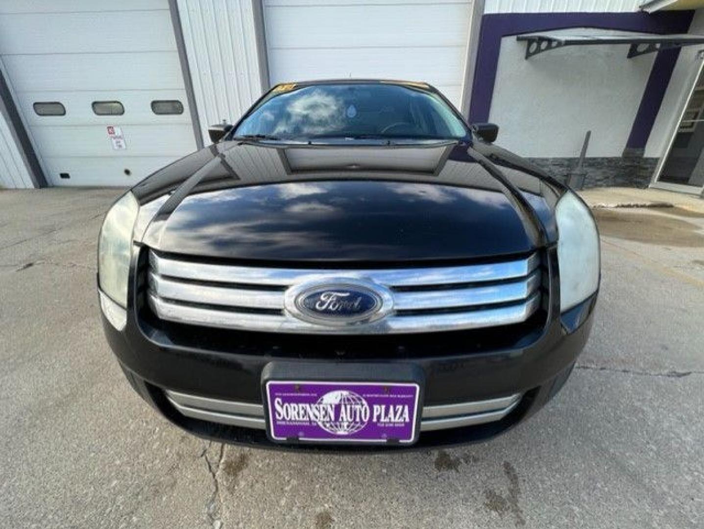 2008 BLACK FORD FUSION S (3FAHP06Z88R) with an 2.3L engine, Automatic transmission, located at 1100 W. Sheridan Ave., Shenandoah, 51601, (712) 246-1600, 40.765678, -95.388817- Photo#6