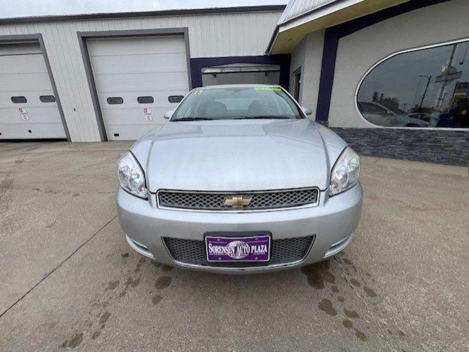 2013 SILVER CHEVROLET IMPALA LS (2G1WF5E38D1) with an 3.6L engine, Automatic transmission, located at 1100 W. Sheridan Ave., Shenandoah, 51601, (712) 246-1600, 40.765678, -95.388817 - Photo #7