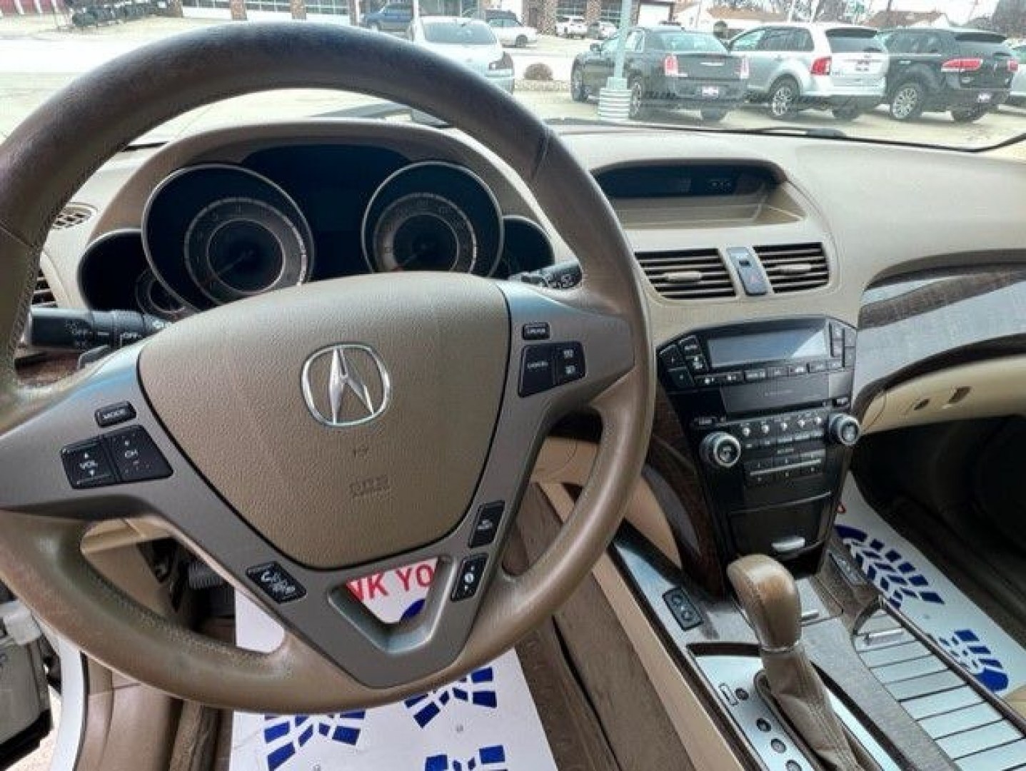 2012 WHITE ACURA MDX BASE (2HNYD2H26CH) with an 3.7L engine, Automatic transmission, located at 1100 W. Sheridan Ave., Shenandoah, 51601, (712) 246-1600, 40.765678, -95.388817- Photo#3
