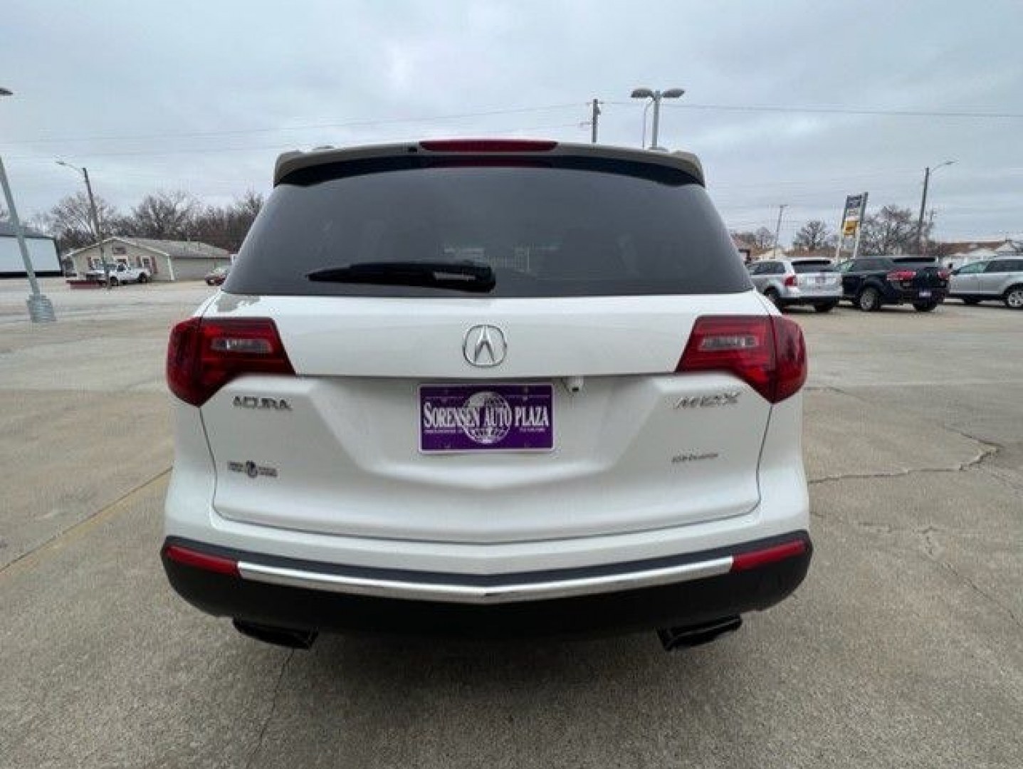 2012 WHITE ACURA MDX BASE (2HNYD2H26CH) with an 3.7L engine, Automatic transmission, located at 1100 W. Sheridan Ave., Shenandoah, 51601, (712) 246-1600, 40.765678, -95.388817- Photo#9