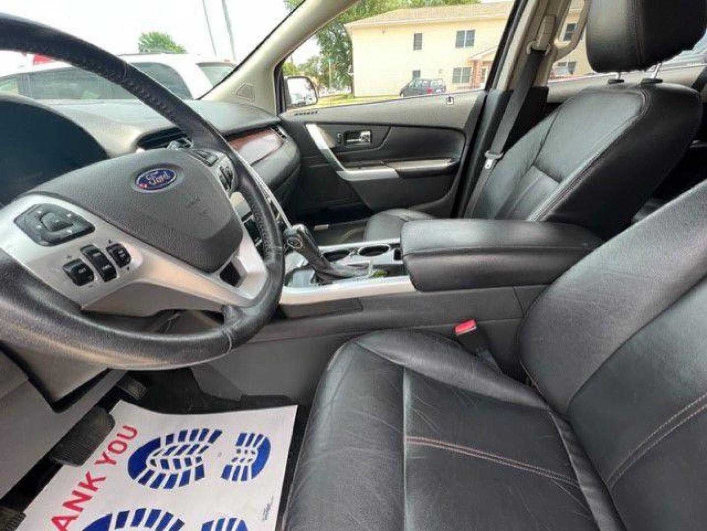 2013 BLACK FORD EDGE LIMITED (2FMDK4KCXDB) with an 3.5L engine, Automatic transmission, located at 1100 W. Sheridan Ave., Shenandoah, 51601, (712) 246-1600, 40.765678, -95.388817 - Photo#3