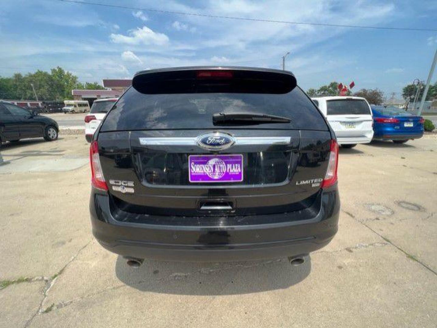 2013 BLACK FORD EDGE LIMITED (2FMDK4KCXDB) with an 3.5L engine, Automatic transmission, located at 1100 W. Sheridan Ave., Shenandoah, 51601, (712) 246-1600, 40.765678, -95.388817 - Photo#7