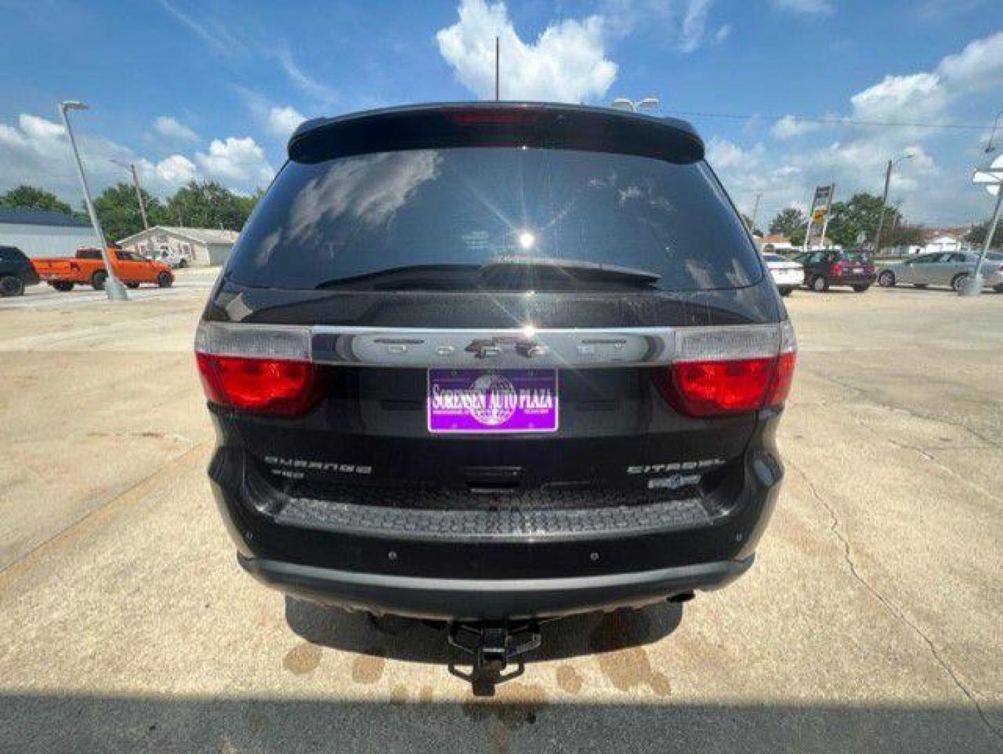 2012 BLACK DODGE DURANGO CITADEL (1C4RDJEG7CC) with an 3.6L engine, Automatic transmission, located at 1100 W. Sheridan Ave., Shenandoah, 51601, (712) 246-1600, 40.765678, -95.388817 - Photo#9