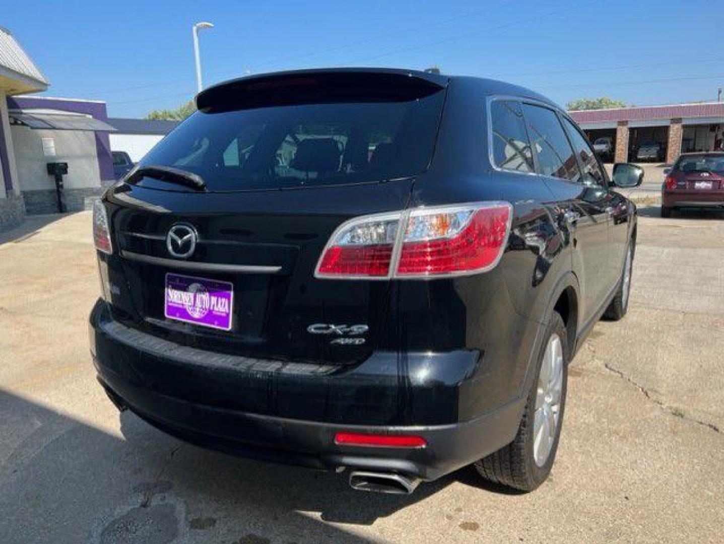 2010 BLACK MAZDA CX-9 Grand Touring (JM3TB3MA2A0) with an 3.7L engine, Automatic transmission, located at 1100 W. Sheridan Ave., Shenandoah, 51601, (712) 246-1600, 40.765678, -95.388817 - Photo#1