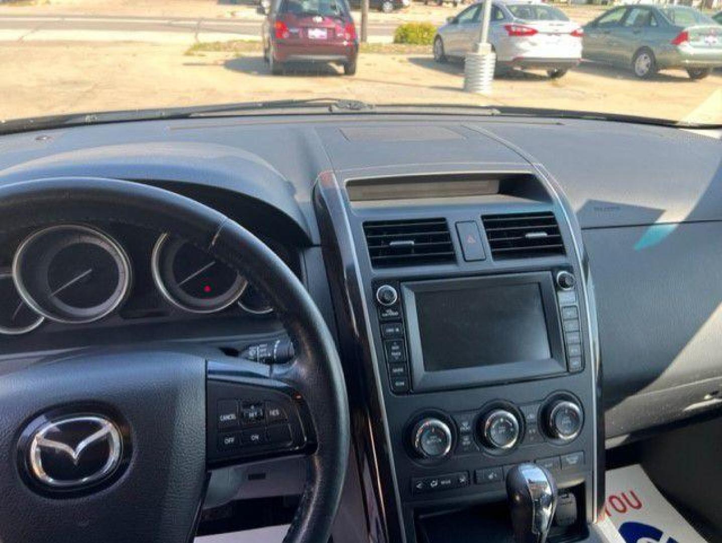 2010 BLACK MAZDA CX-9 Grand Touring (JM3TB3MA2A0) with an 3.7L engine, Automatic transmission, located at 1100 W. Sheridan Ave., Shenandoah, 51601, (712) 246-1600, 40.765678, -95.388817 - Photo#7