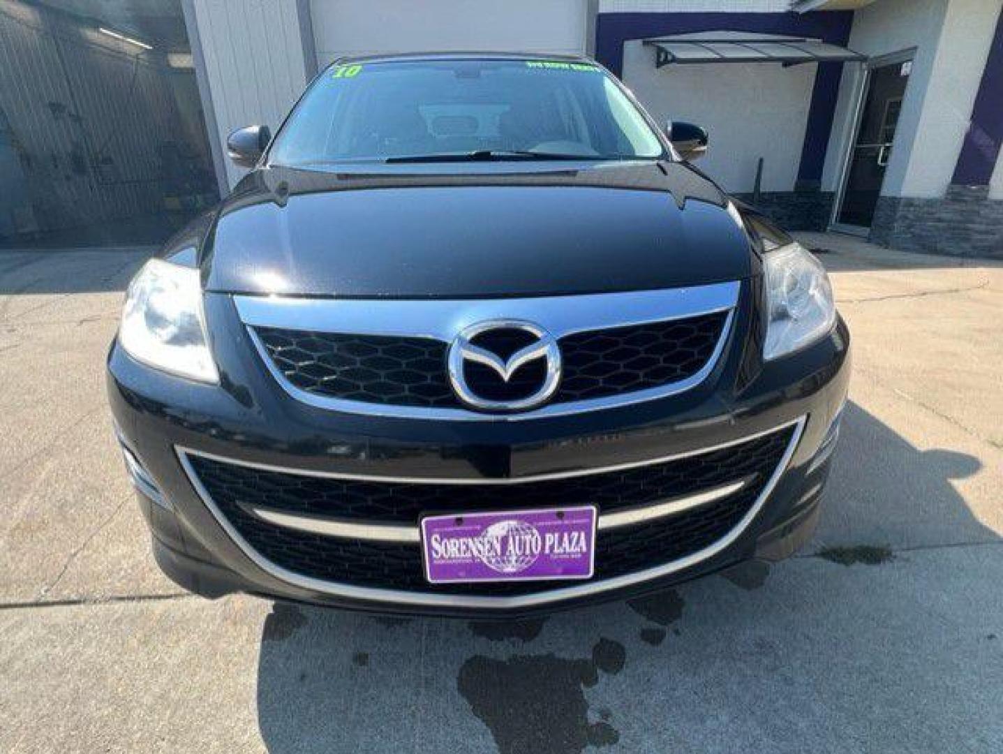 2010 BLACK MAZDA CX-9 Grand Touring (JM3TB3MA2A0) with an 3.7L engine, Automatic transmission, located at 1100 W. Sheridan Ave., Shenandoah, 51601, (712) 246-1600, 40.765678, -95.388817 - Photo#8
