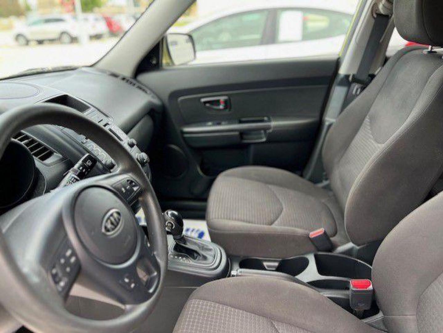 2012 GREEN KIA SOUL BASE (KNDJT2A5XC7) with an 1.6L engine, Automatic transmission, located at 1100 W. Sheridan Ave., Shenandoah, 51601, (712) 246-1600, 40.765678, -95.388817 - Photo#3